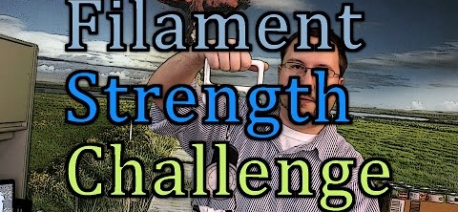 3D Printer Filament Strength Challenge GT-PLA PLA+ PETG