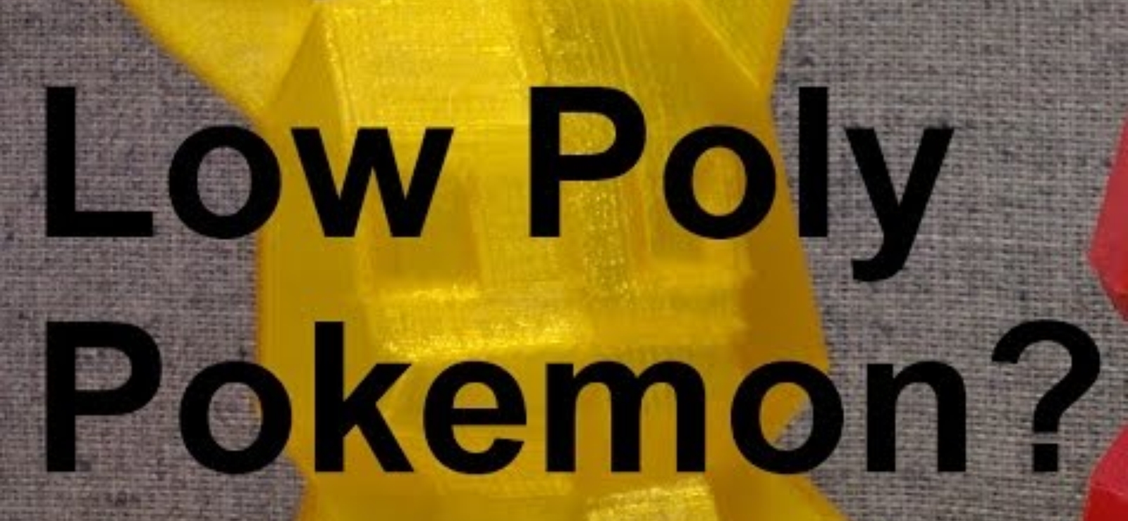 What in the Heck is a Low Poly Pokemon?